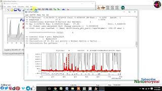 How to do Rietveld Refinement of BaFe12O19 material P63mmc using FullProf software [upl. by Magulac474]