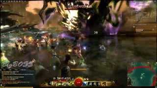 Guild Wars 2  Shadow Behemothworld boss  Godslost SwampQueensdale [upl. by Lleznol532]