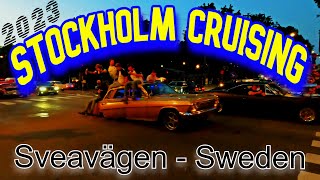 Stockholm Cruising  Svevägen 2023 [upl. by Falito]