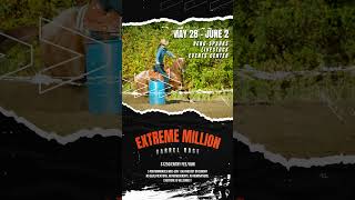 Extreme Million Barrelrace Reno 2024  Social Promo [upl. by Dloraj]