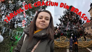 Târgul de Crăciun din BRAȘOV Discover Brașov Christmas Market 2025 ROMANIA VLOG [upl. by Anirtac]