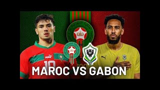 MAROC VS GABON LIVE [upl. by Brianna]