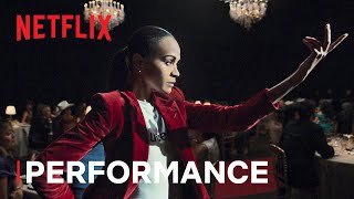 Zoe Saldaña Sings quotEl Malquot from EMILIA PÉREZ  Netflix [upl. by Lazarus]