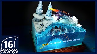 Make The Ice Worm Diorama【SubnauticaBelow ZeroResin Artthalassophobiaサブノーティカ】 [upl. by Nosdivad]