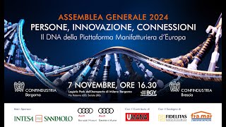 quotPersone innovazione connessioni Il DNA della Piattaforma Manifatturiera dEuropaquot [upl. by Terra]