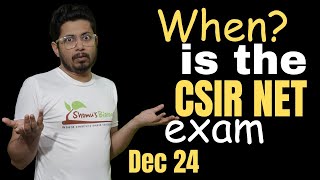 CSIR NET December notification 2024  Where is application form [upl. by Dunkin]