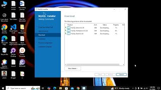 How to download and Install MYSQL Server 8039 and MYSQL Workbench 8038 on Windows 10 [upl. by Anibla]