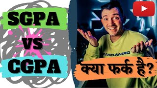 SGPA amp CGPA What Is The Difference l What Is SGPA amp CGPA l Pharma Boy l Shorts [upl. by Dadinirt]