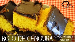 Bolo de Cenoura Infalível  Brisando na Cozinha 01 [upl. by Melas]