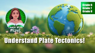 Plate Tectonics Earth Science grade6 grade6science [upl. by Vatsug]