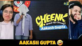 Cheenk  StandUp Comedy  Aakash Gupta Reaction [upl. by Maccarthy597]