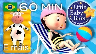 Canção Vamos Nadar  E muitas mais Canções de Ninar  LittleBabyBum [upl. by Kung]