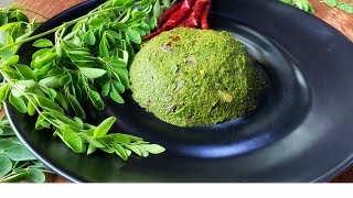 সজনে পাতার ভর্তাSojne shak RecipeSojne pata vortaDrumstick leaves recipe [upl. by Ermina]