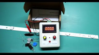 TRANSISTOR withstand voltage tester EMC03 [upl. by Idnam]