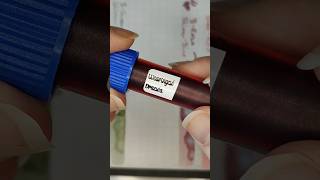 Dracula by wearingual fountain pen ink swatch [upl. by Falito974]