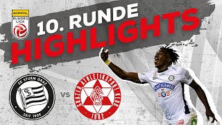 SK Puntigamer Sturm Graz  GAK 1902 10 Runde ADMIRAL Bundesliga 202425 [upl. by Feinleib]