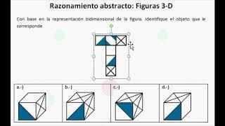 Razonamiento Abstracto  Figuras 3D 002 [upl. by Studner]