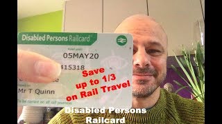 Blind Visually Impaired and Disabled Persons Railcard  save up to 13 [upl. by Enaira456]