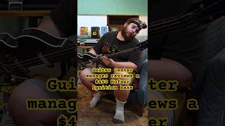 Guitar Center manager reviews a 450 Hofner Ignition bass bassguitar bassist bassplayer shorts [upl. by Hyozo]