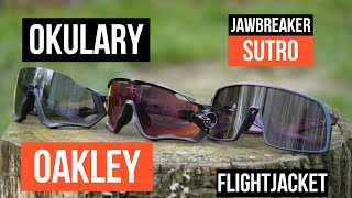 Oakley Sutro Odyssey jawbreaker i Flight Jacket Optyk Okular Partnerem kanału RoadRacingplRABAT [upl. by Animahs]