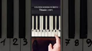 quotTitanicquot 1997 di JCameron musica di James Horner pianotutorial ost titanic dicaprio [upl. by Dlopoel270]