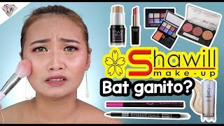 FTW SHOOKT AKO SA SHAWILL MAKEUP  FULL FACE ITO [upl. by Allebara]