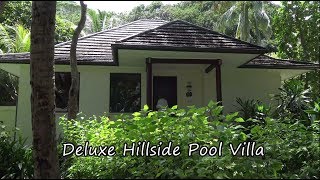 𝟒𝐊  Hilton Silhouette Labriz  Deluxe Hilllside Pool Villa  Inside [upl. by Oloapnaig767]