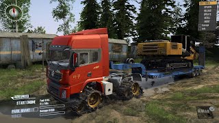 Most dangerous in the world Mudrunner spintires mudrunner mudrunner [upl. by Wiggins]