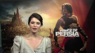 Prince of Persia  Gemma Arterton Interview [upl. by Quickman]