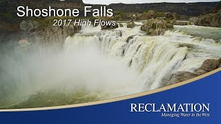 Shoshone Falls 2017 High Flows [upl. by Hummel]