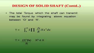 Design the solid shaft subjected to Torsion Solve Problems on the desing of solid shaft [upl. by Lorrad]