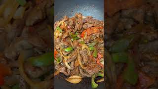 Oil Splattering From Stir Fried Liver With Natural Cooking Sounds shorts subscribe ⬇️ [upl. by Assened727]