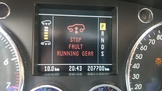 VW Tuareg Traction Control P0730 01314  Stop Fault Running Gear Fixed [upl. by Errick427]