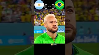 Imaginary world cup 2026 semi final 😂 Brazil 🇧🇷 vs Argentina 🇦🇷 football shorts [upl. by Calmas992]