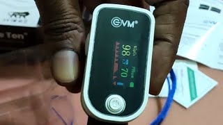 Pulse oximeter how to use EVM enoxy fingertip pulse oximeter price how to use pulse oximeter [upl. by Shornick716]