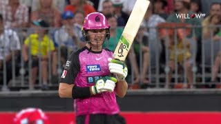 Daniel Hughes 74 runs vs Perth Scorchers  39th Match  PRS vs SYS [upl. by Rahs]