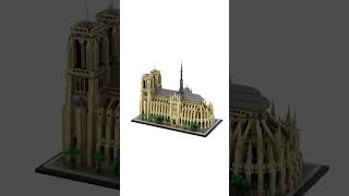 LEGO NotreDame de Paris 21061 [upl. by Dietz898]