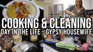 Gypsy House Wife COOKING amp CLEANING  Grocery Haul  Day In The Life Of A Gypsy Housewife [upl. by Evin990]