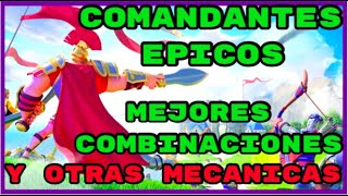 Como Armar las Mejores Combinaciones  En Que Comandantes Enfocarse  Rise of Kingdoms en Español [upl. by Alesig]