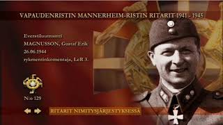 Mannerheimristin ritarit nrot 121  140 [upl. by Bjorn908]