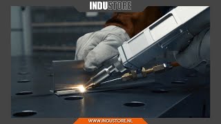 Industore Laserlassen met Weldkar Laser lasapparaat WK 1500W  2000W  Laserlassen handmatig [upl. by Cathrin]