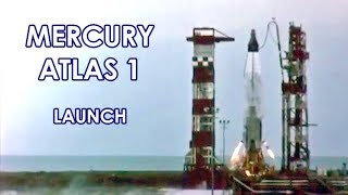 MERCURYATLAS 1  Launch 19600729 HD source [upl. by Hagep725]