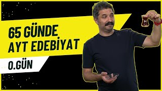 65 Günde AYT Edebiyat Kampı  0gün  RÜŞTÜ HOCA [upl. by Ilatfen]