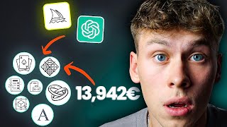 293€TAG mit 5 Digitale Produkten mit AI Erstellt Online Geld Verdienen 🤖 [upl. by Granny]