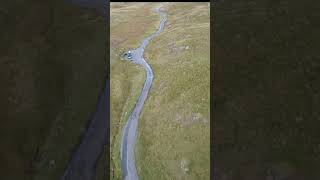 Drone Flight Over the Hardknott Pass Lake District [upl. by Stedt]