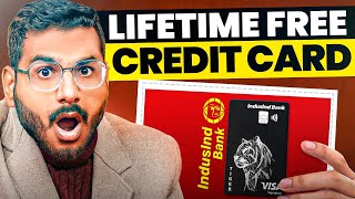 IndusInd Bank Credit Card  LifeTime Free [upl. by Retrac48]