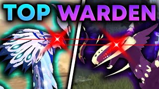 TOP 5 WARDENS in Creatures of Sonaria [upl. by Aerdnaed]