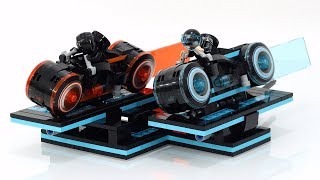 Custom LEGO TRON Legacy Action Stand [upl. by Anemix416]