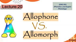 Allophones and allomorphs [upl. by Rihsab]