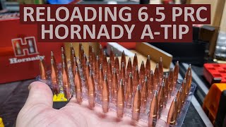 Hornady 65 PRC ATip Unboxing Reloading and Performance Testing [upl. by Kabab]